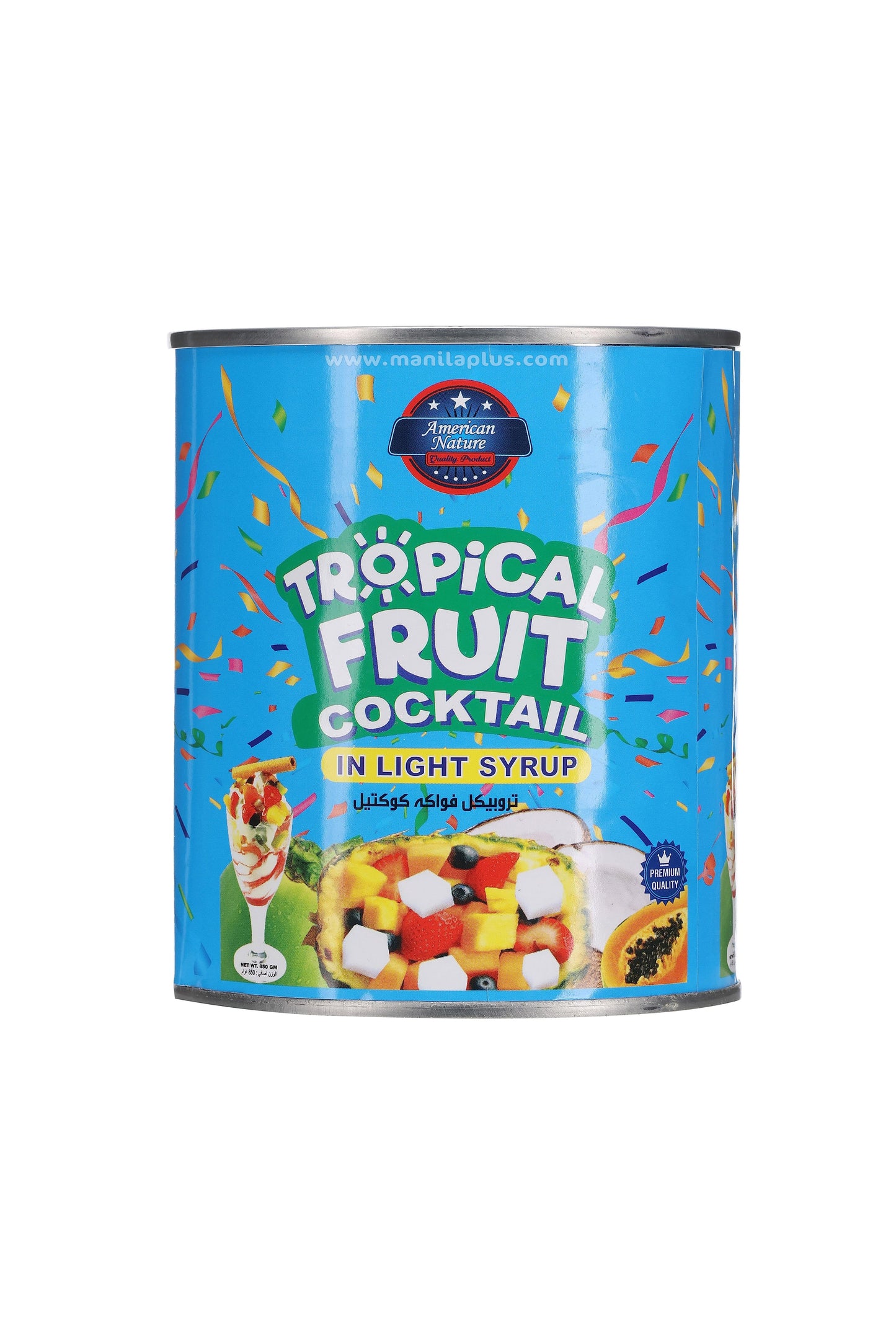 American Nature Tropical Fruit Cocktail in Light Syrup | Manilaplus.com