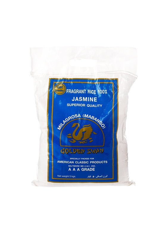 Golden Swan Jasmine Rice 5kg AAA Grade | Manilaplus.com