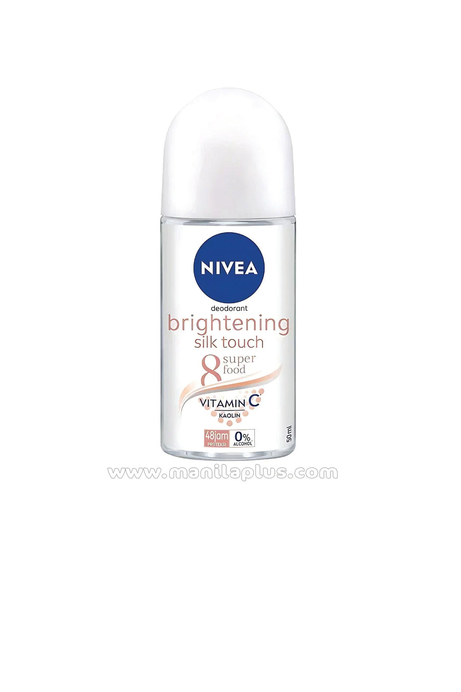 Nivea Brightening Silk Touch Vitamin C Deodorant 50ml | Manilaplus.com