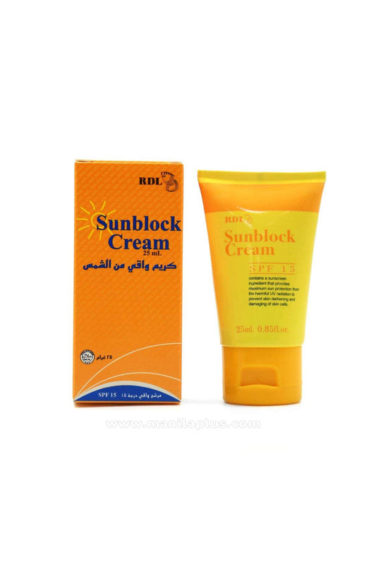 RDL Sunblock Cream SPF 15 | Manilaplus