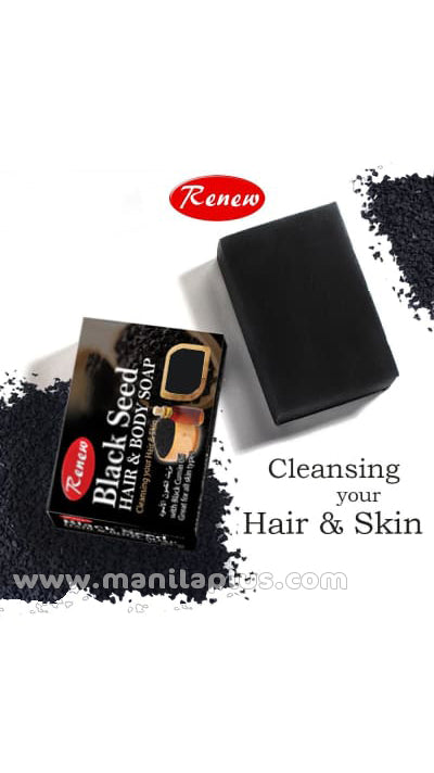 Renew Black Seed Hair & Body Soap | Manilaplus.com