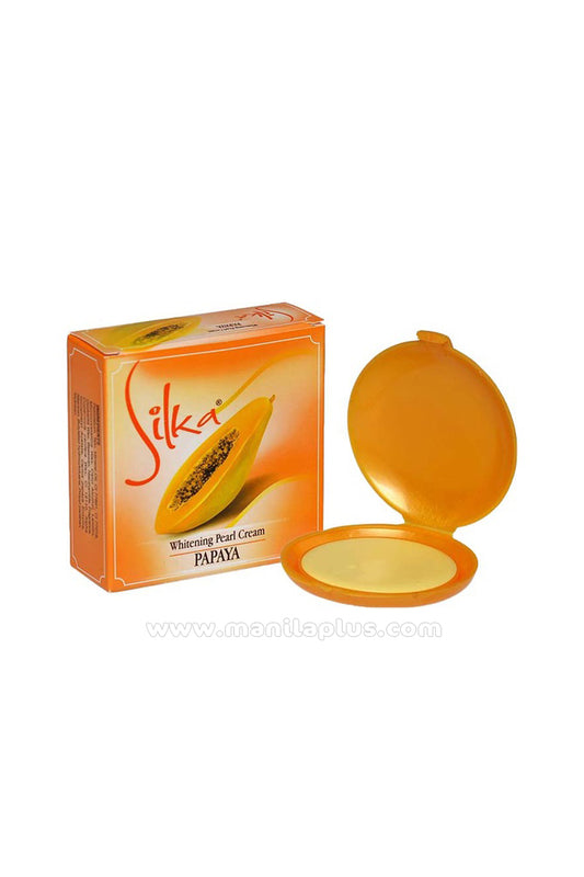 Silka Whitening Pearl Cream Papaya | Manilaplus