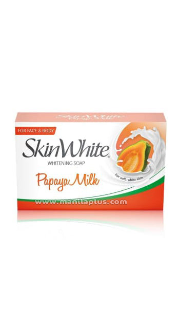 Skin White Whitening Soap Papaya Milk 1pcs | Manilaplus.com