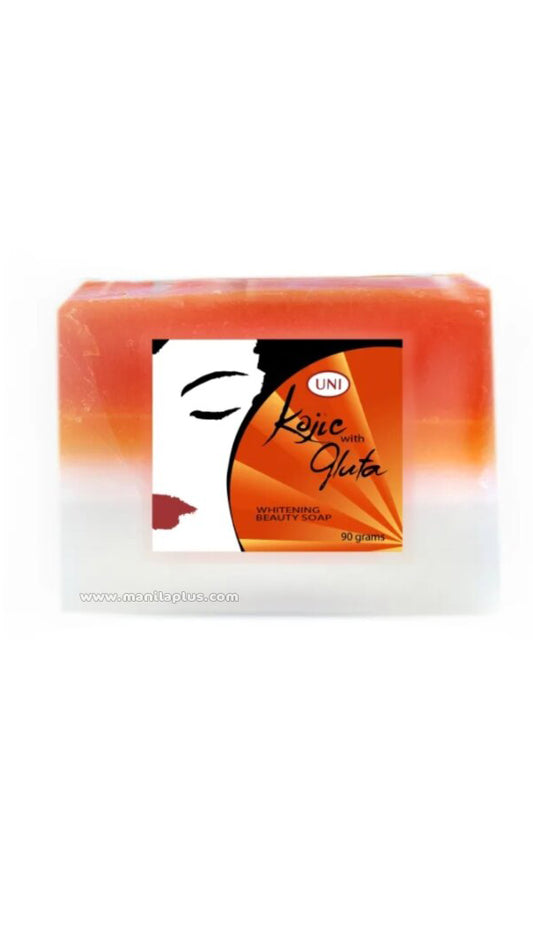 UNI Kojie With Gluta Soap 90g | Manilaplus.com