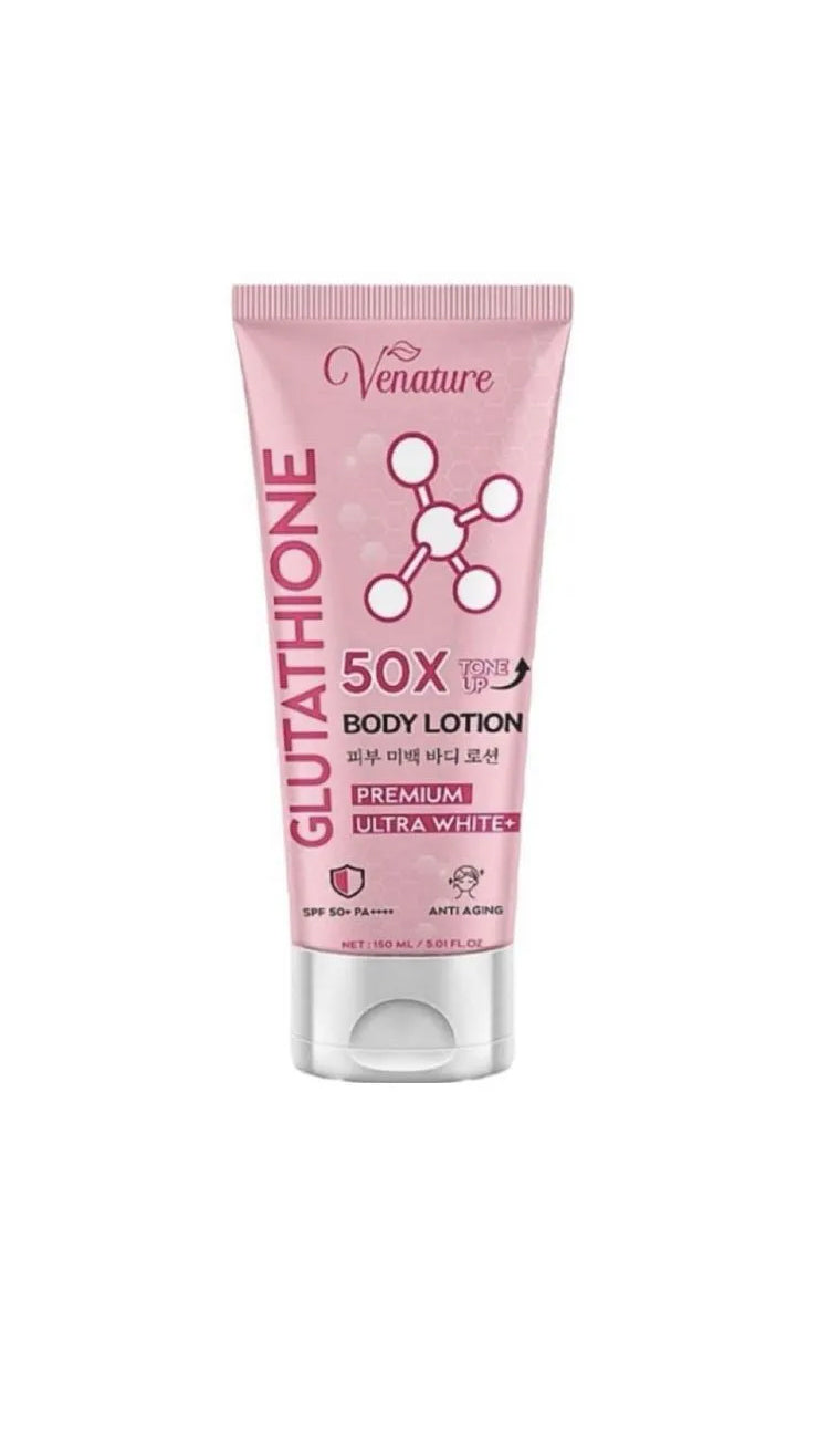 ボディローション Venature GLUTATHIONE 50X BODY LOTION Venature - Glutathione 50X Body Lotion - Premium Ultra White