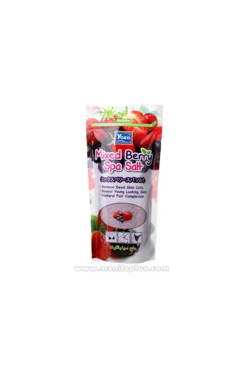 YOKO Mixed Berry Spa Salt | Manilaplus