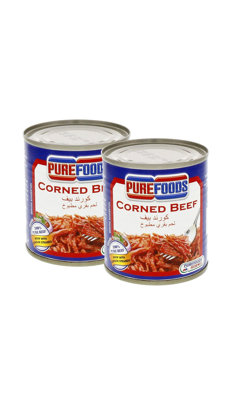 Pure Foods Corned Beef 210g x 2 | Manilaplus