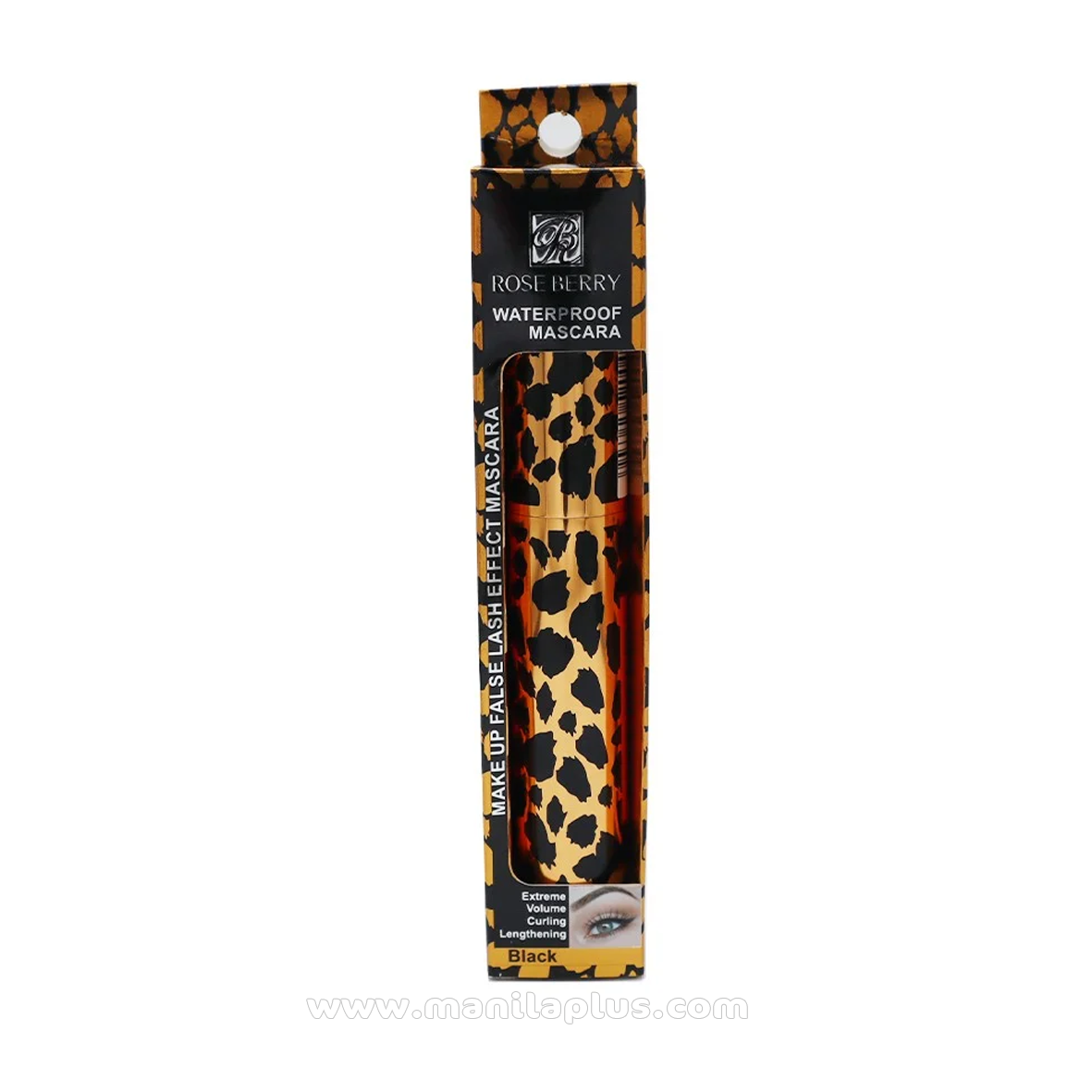 Rose Berry Waterproof Mascara – False Lash Effect