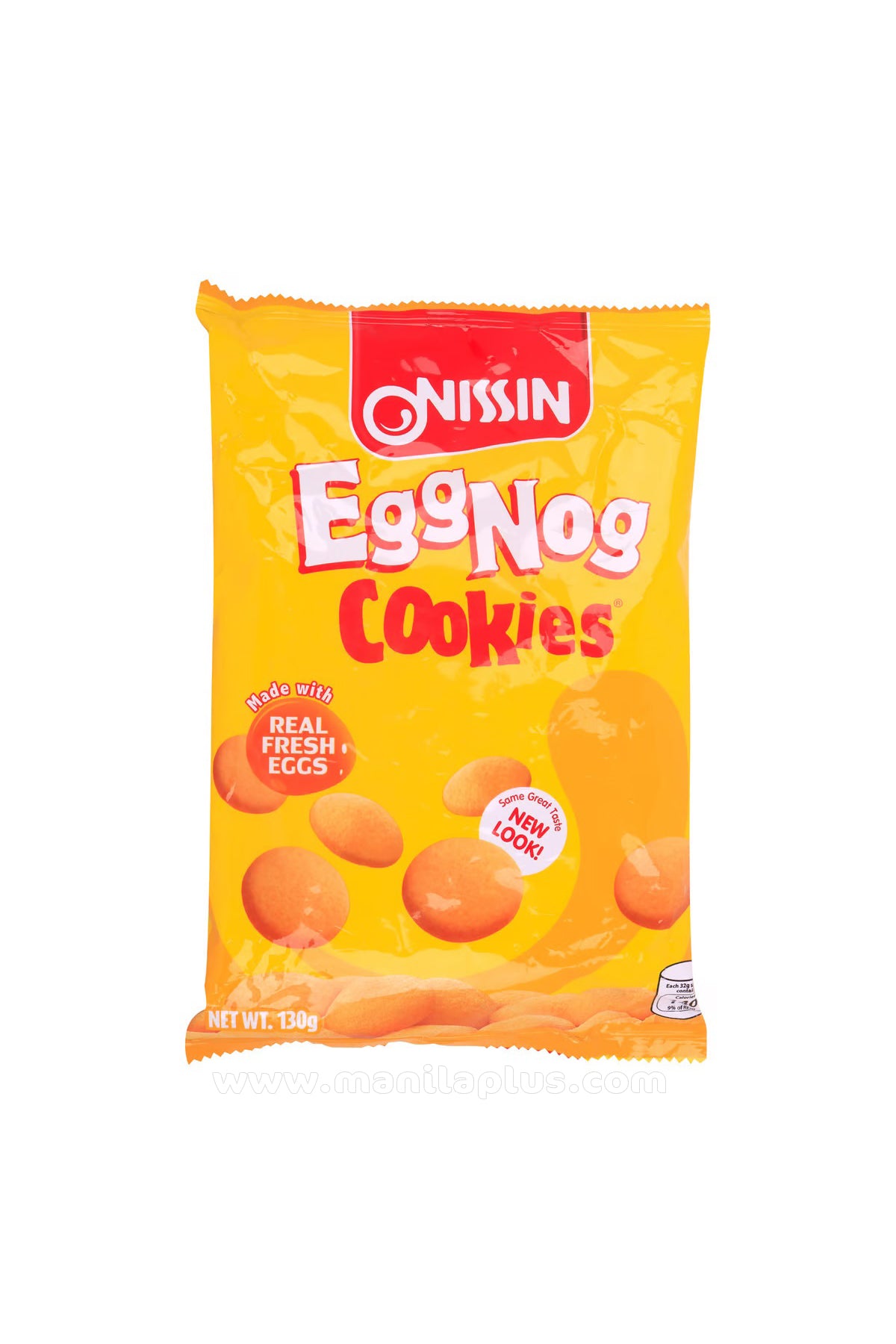 Nissin Eggnog Cookies 130g | Manilaplus