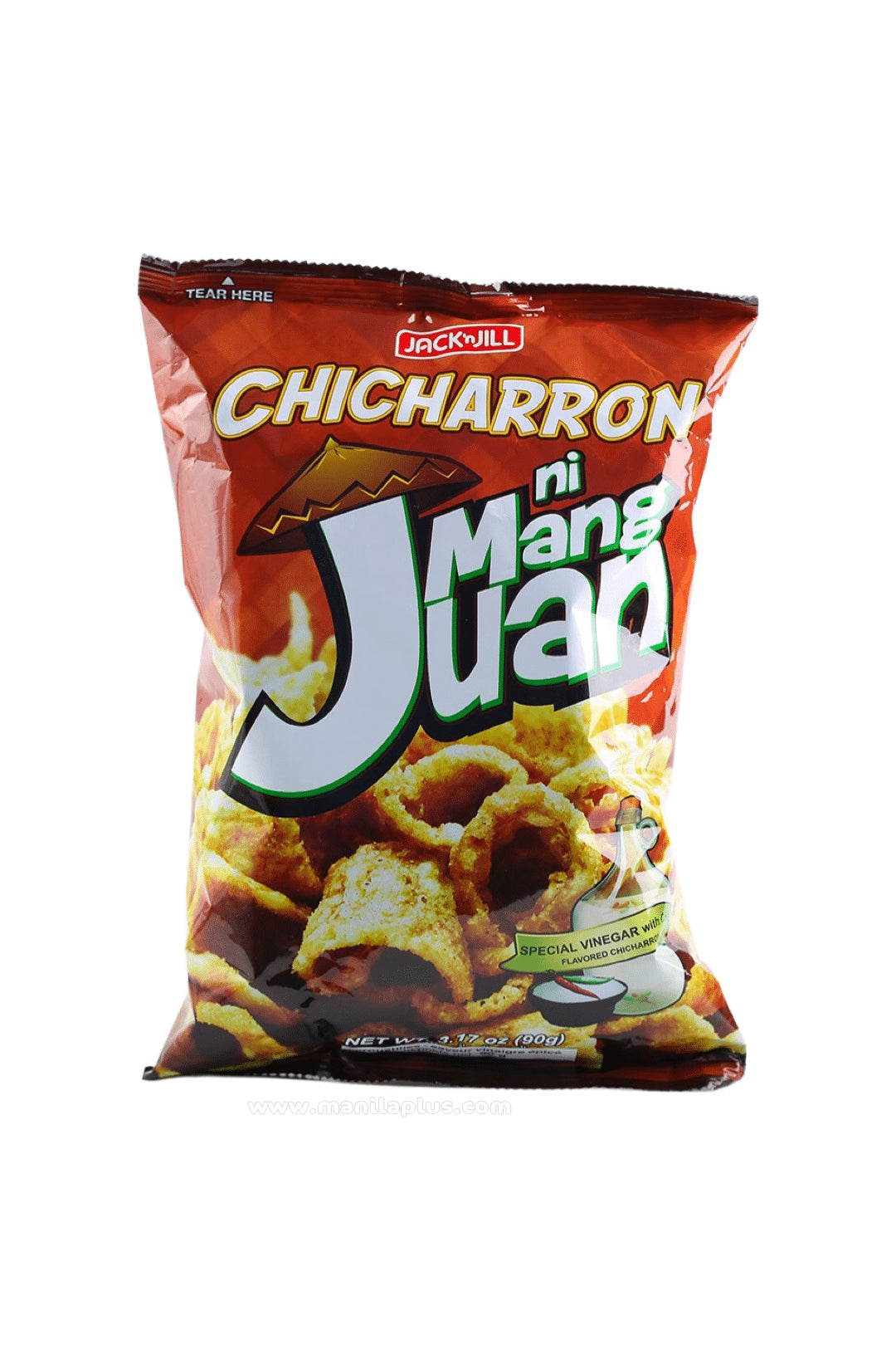 Jack n Jill Chicharron ni Mang Juan Special Vinegar with Salt 90g | Manilaplus