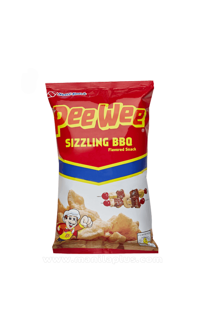 Nutri Snack PeeWee Sizzling BBQ Flavored Snack | Manilaplus