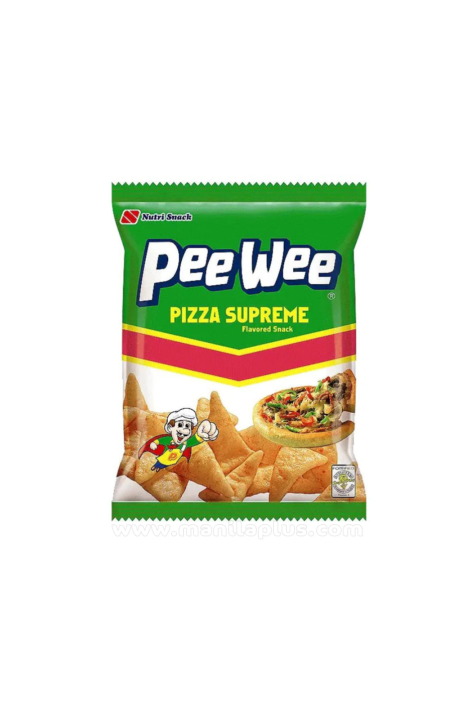 Nutri Snack PeeWee Pizza Supreme Flavored Snack | Manilaplus