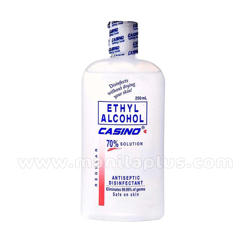 Casino Ethyl Alcohol 70% Solution - 250ml | Manilaplus