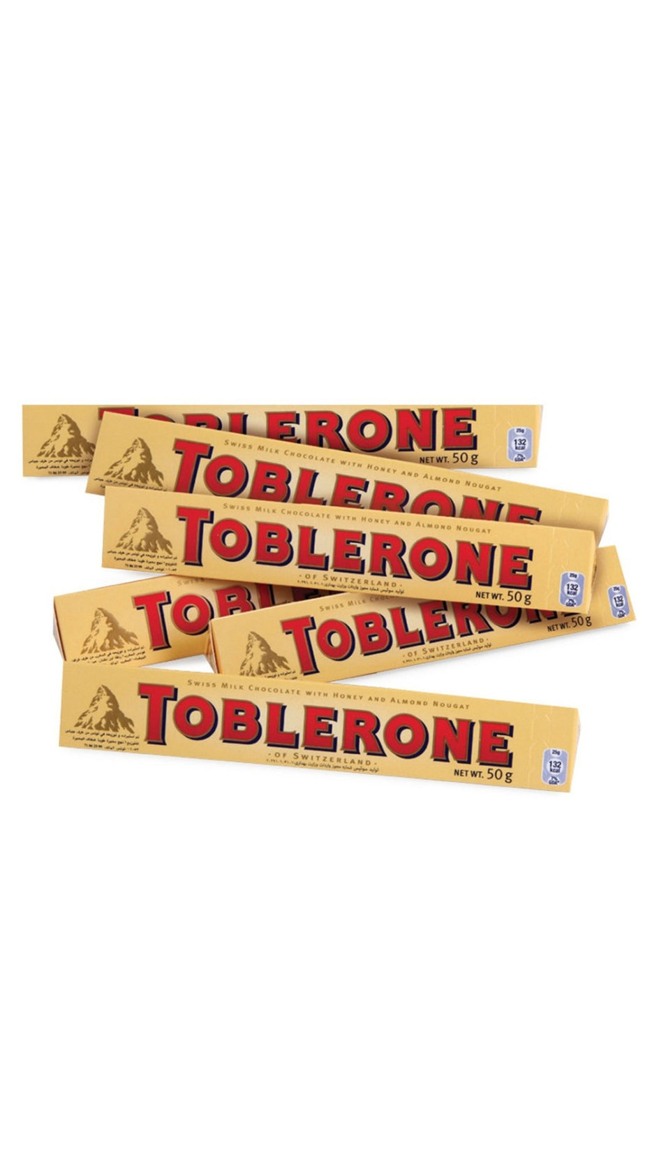 Toblerone Chocolate 6x50g | Manilaplus.com