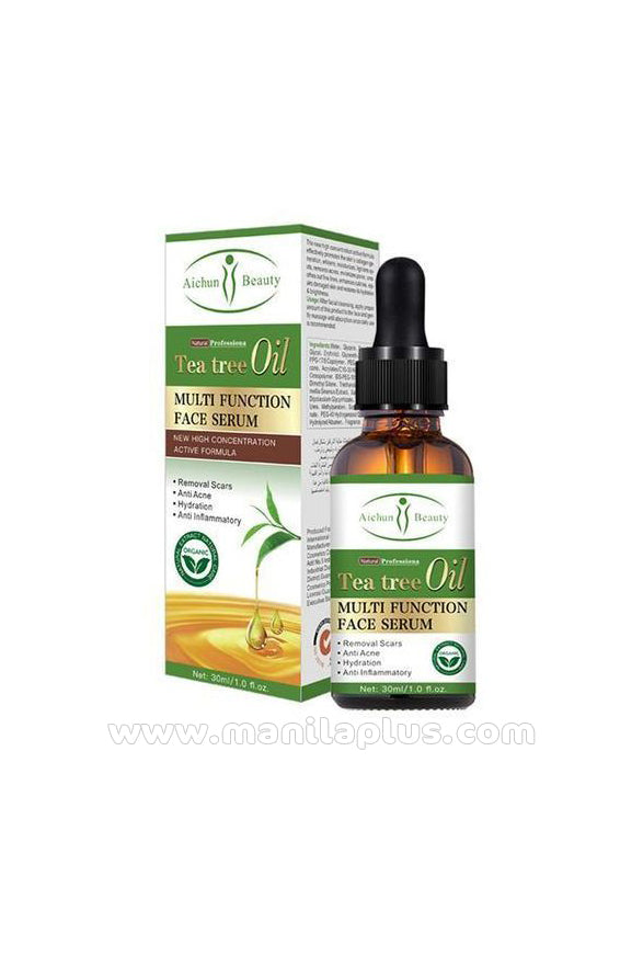 AICHUN BEAUTY Argan Castor Jojoba Tea Tree Oil Face Serum | Manilaplus