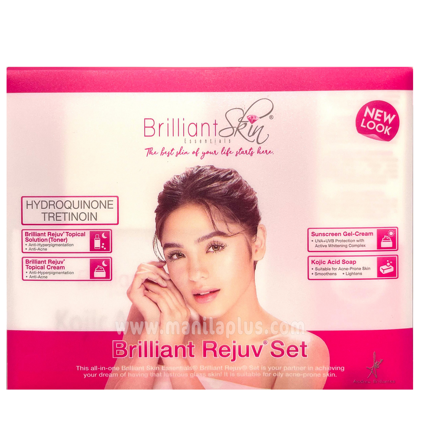 Brilliant Skin Rejuvenating Set 4 Pcs (New Formula)