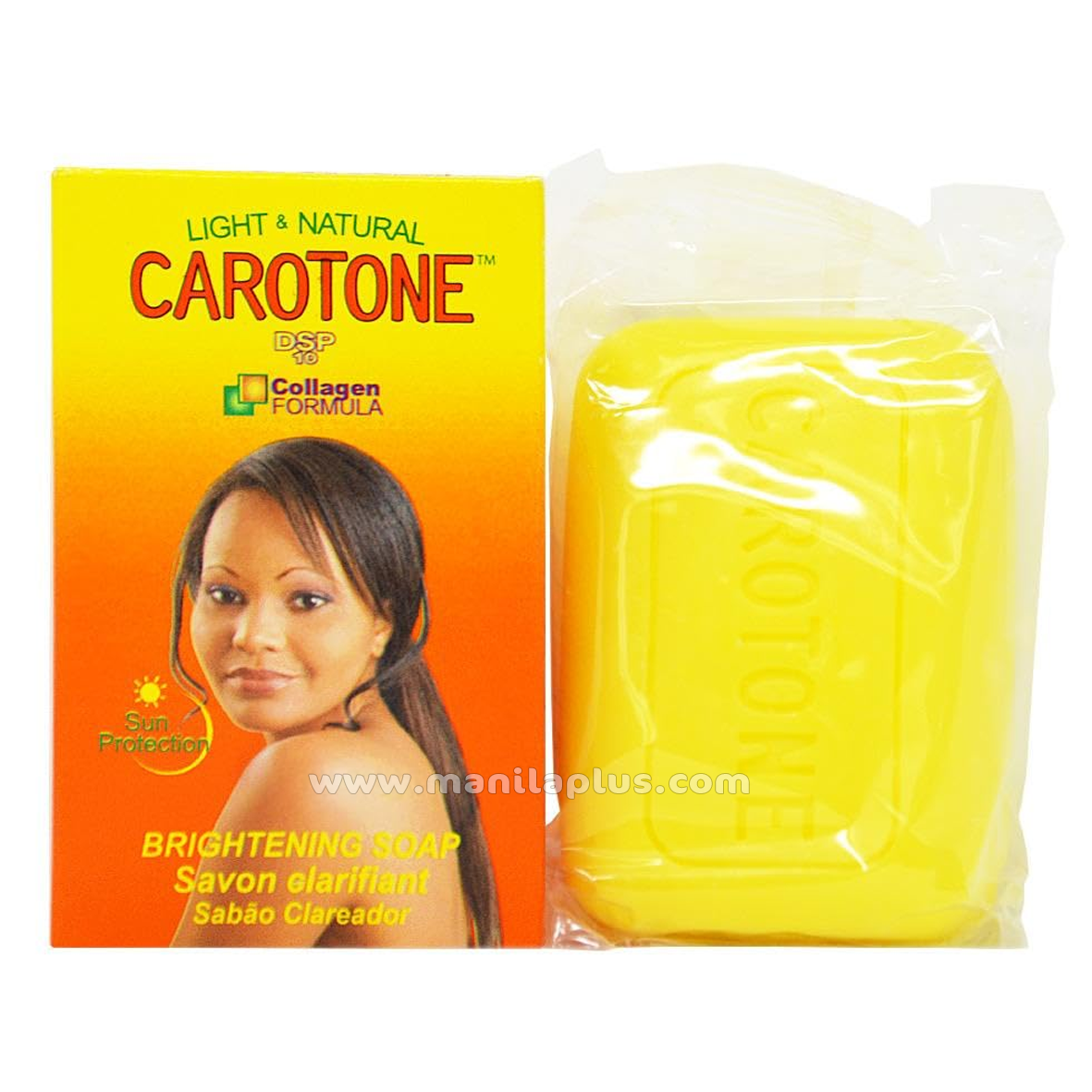 Carotone Brightening Soap – Original Collagen Formula – 190g