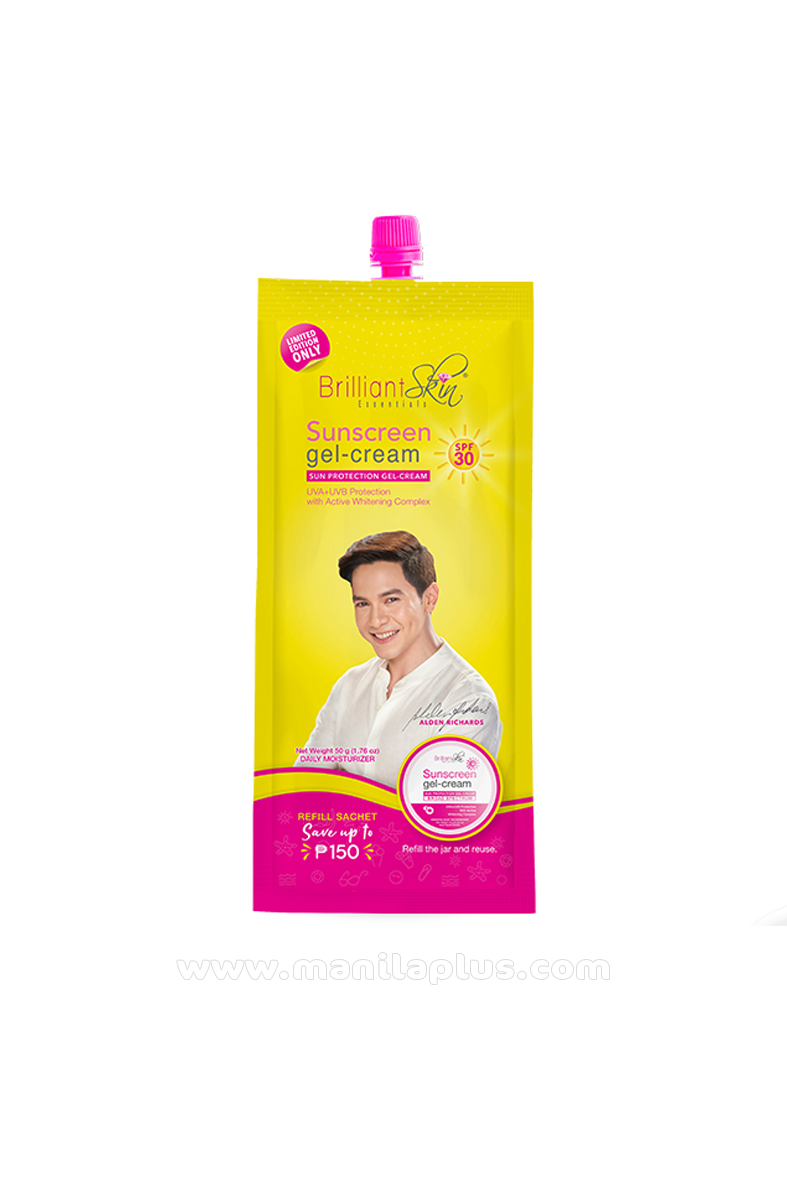 Brilliant Skin Sunscreen Sunblock Gel Cream SPF30 | Manilaplus