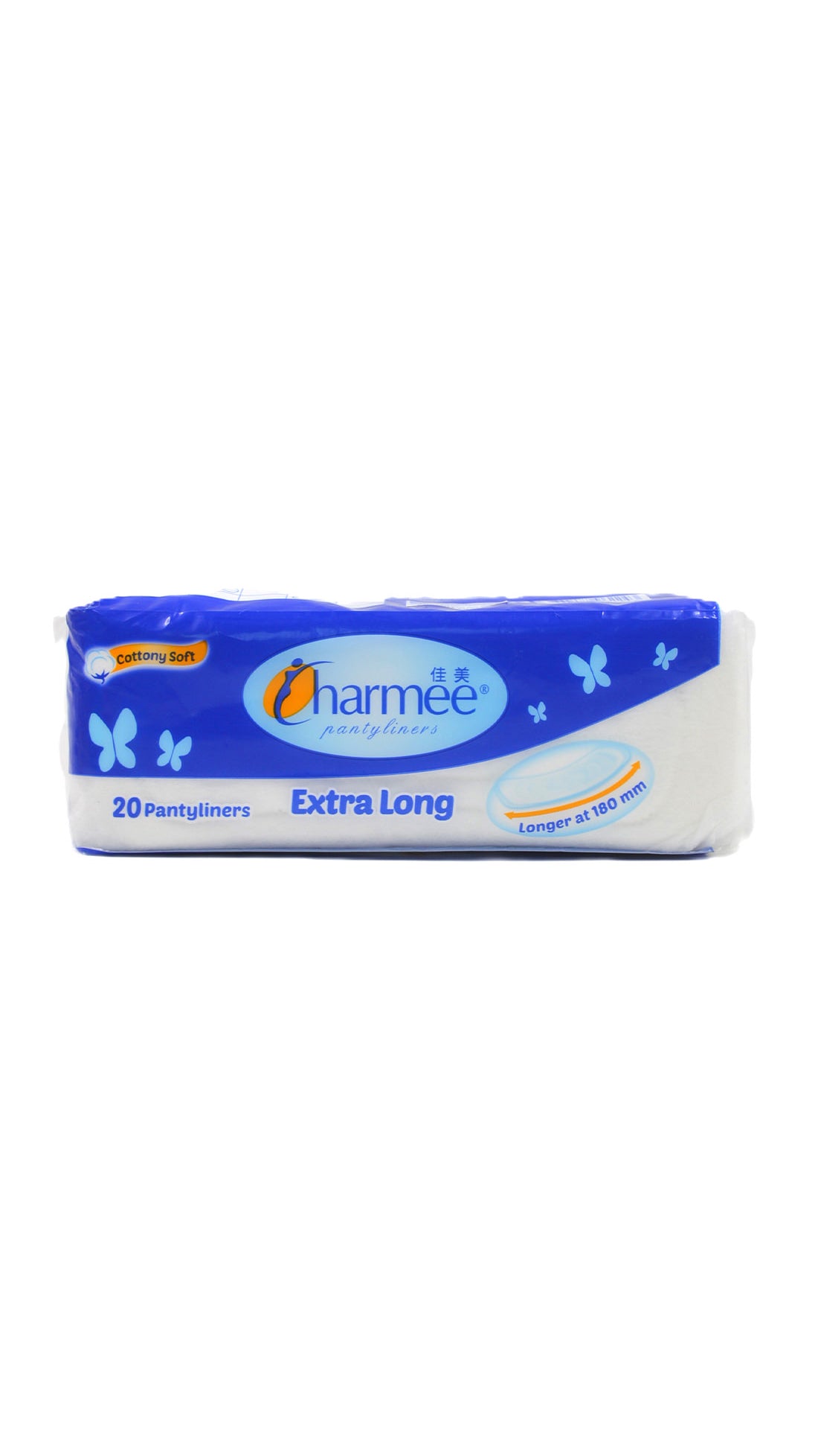 Charmee Panty Liners Extra Long 20 Pantyliners | Manilaplus.com