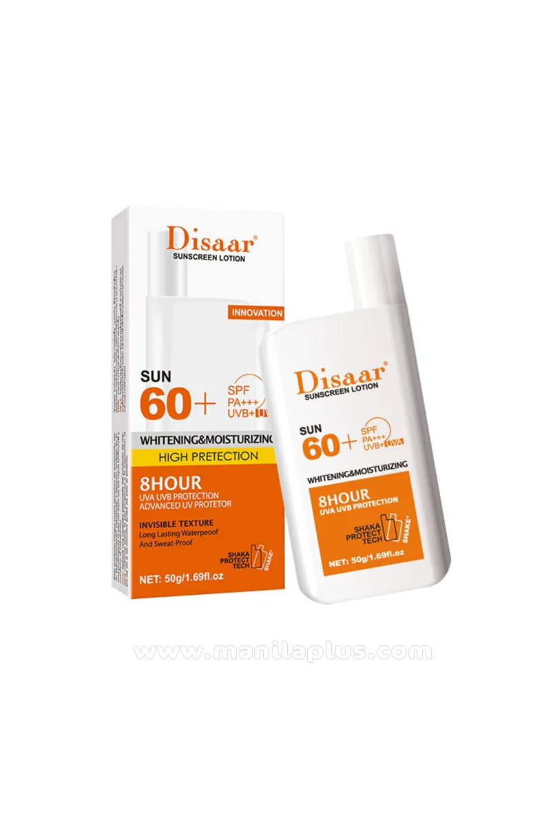 Disaar Sunscreen Lotion SPF60 | Manilaplus