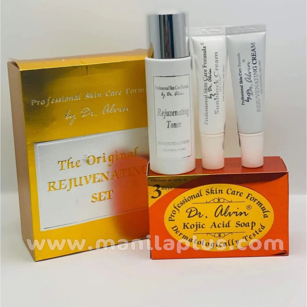 Dr. Alvin The Original Rejuvenating SET Professional Skin Care Formula | Manilaplus