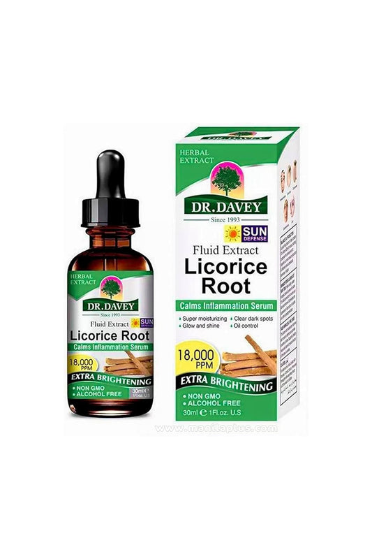 Dr. Davey Licorice Root Serum 100% Original Pure Natural Root | Manilaplus