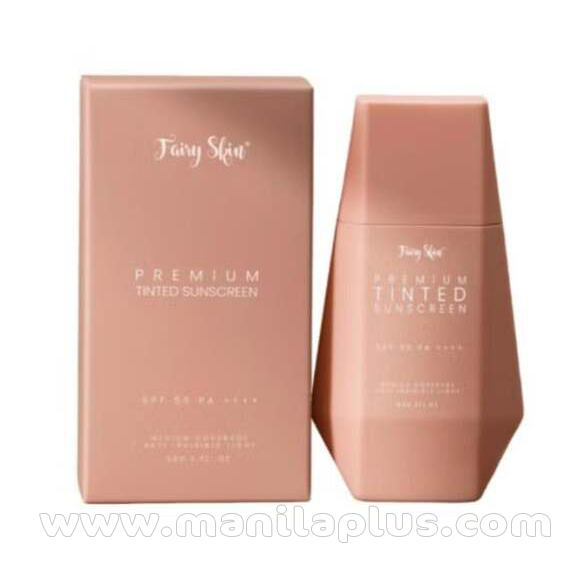 Fairy Skin Premium Tinted Sunscreen 50ml | Manilaplus