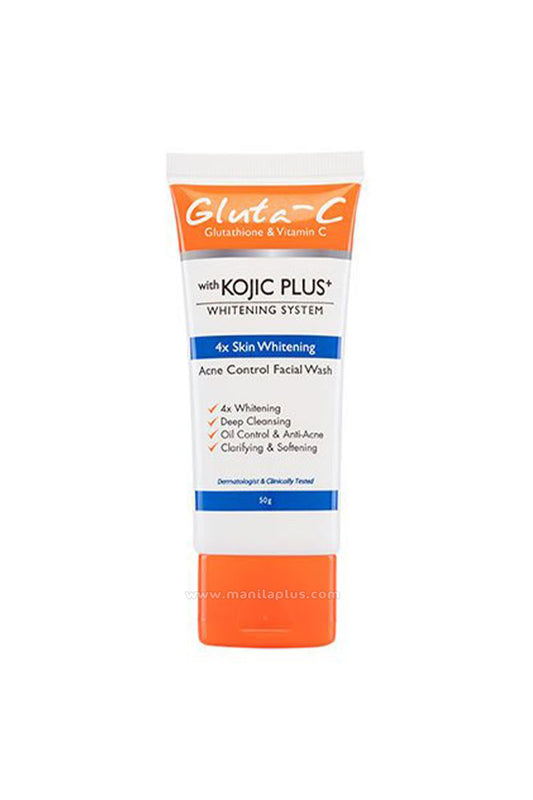 Gluta-C Kojic Plus+ Acne Control Facial Wash | Manilaplus