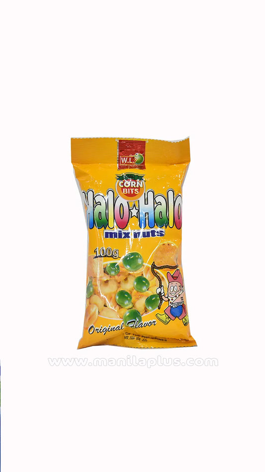 Corn Bites Halo Halo Mix Nuts 100g Original Flavor | Manilaplus.com