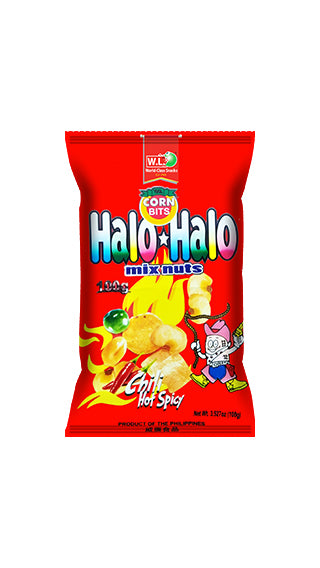 Halo Halo Mix Nuts Chili Hot & Spicy 100g | Manilaplus.com