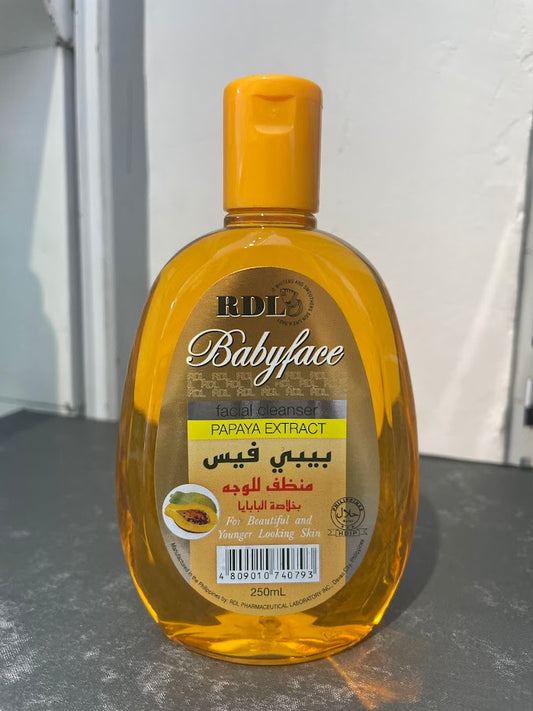 RDL Babyface Facial Cleanser Papaya Extract 250ml | Manilaplus