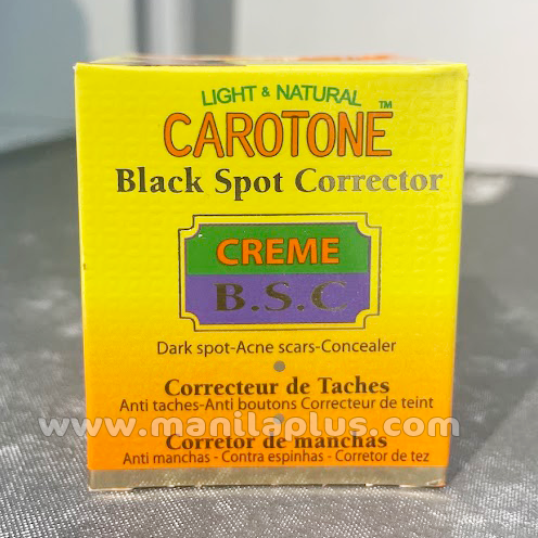 Carotone Black Spot Corrector Cream BSC Light & Natural | Manilaplus