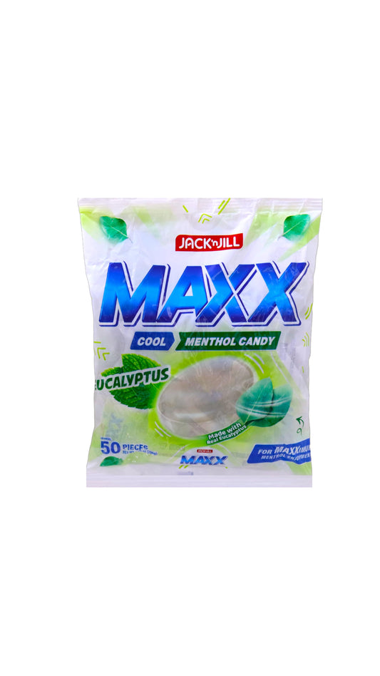 Jack n Jill Maxx Menthol Candy Eucalyptus 50 Pcs | Manilaplus.com