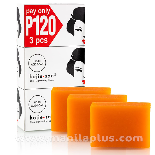 Kojie San Skin Lightening Soap 100g (Pack Of 3) | Manilaplus