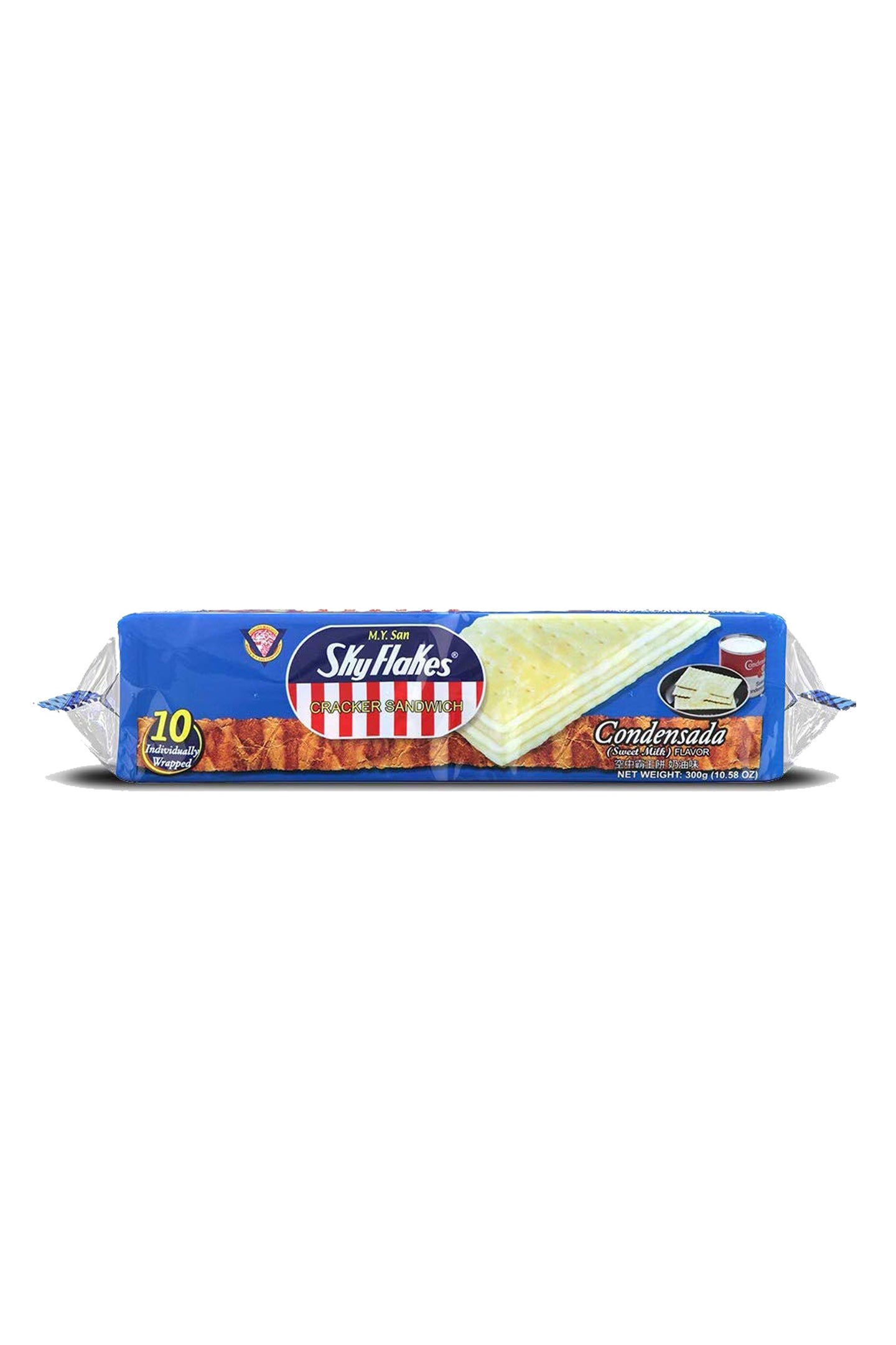 MY San Sky Flakes Cracker Sandwich 300g Condensada | Manilaplus.com