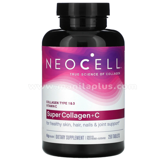 Neocell Super Collagen +C Type 1&3 Tablets, 250s | Manilaplus