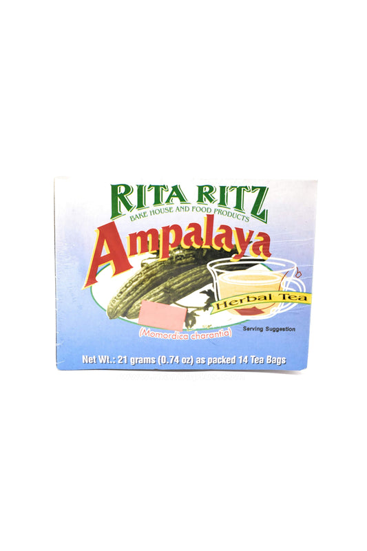 Rita Ritz Bake House and Food Products Ampalaya Herbal Tea 21g x 14 Tea Bags | Manilaplus