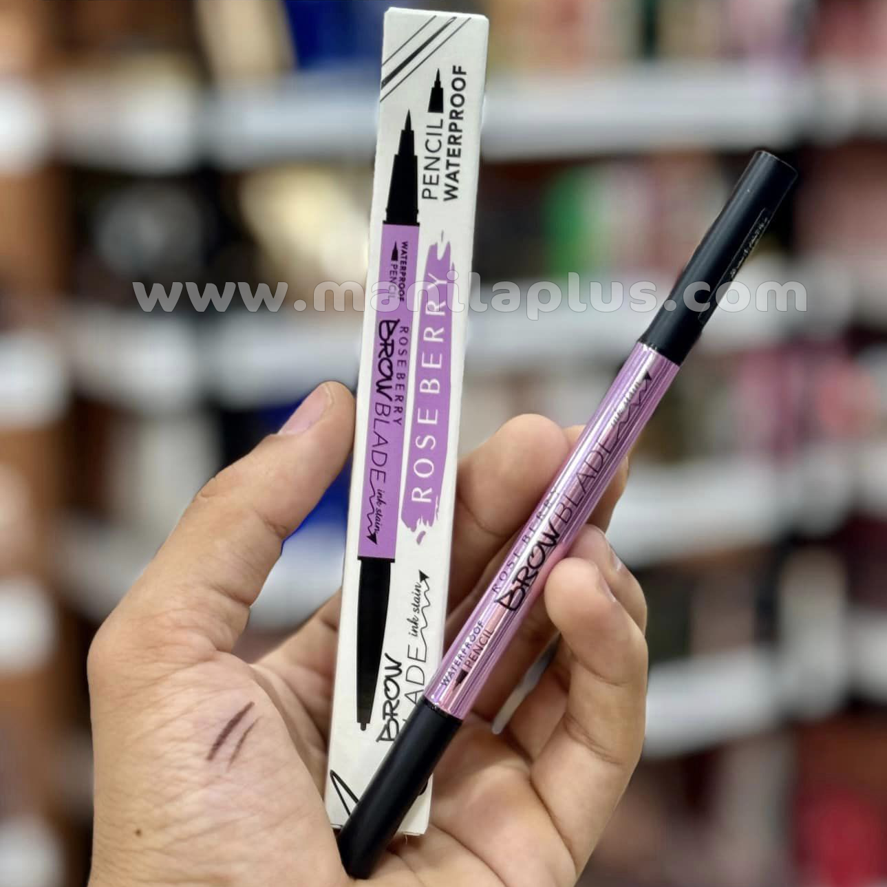 Rose Berry Brow Blade Waterproof Pencil | Manilaplus