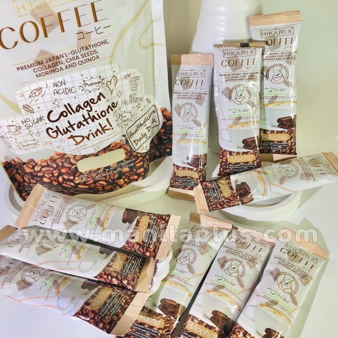 HIKARI Coffee Collagen Glutathione Drink | Manilaplus