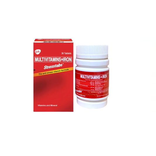 Multivitamins+Iron Stresstabs (30 Tablets) | Manilaplus