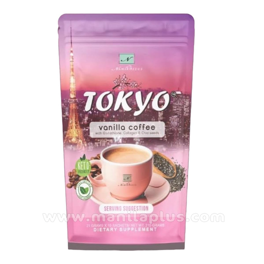 Namiroseus TOKYO Vanilla Coffee with Glutathione, Collagen & Chia Seeds | Manilaplus