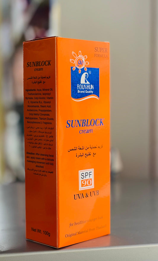 Roushun Sunblock Cream SPF90 | Manilaplus