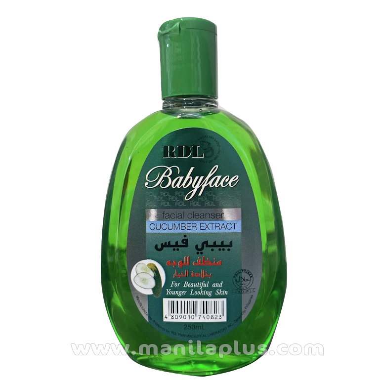 RDL Babyface Facial Cleanser Cucumber Extract 250ml | Manilaplus