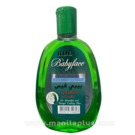 RDL Babyface Facial Cleanser Cucumber Extract 250ml | Manilaplus