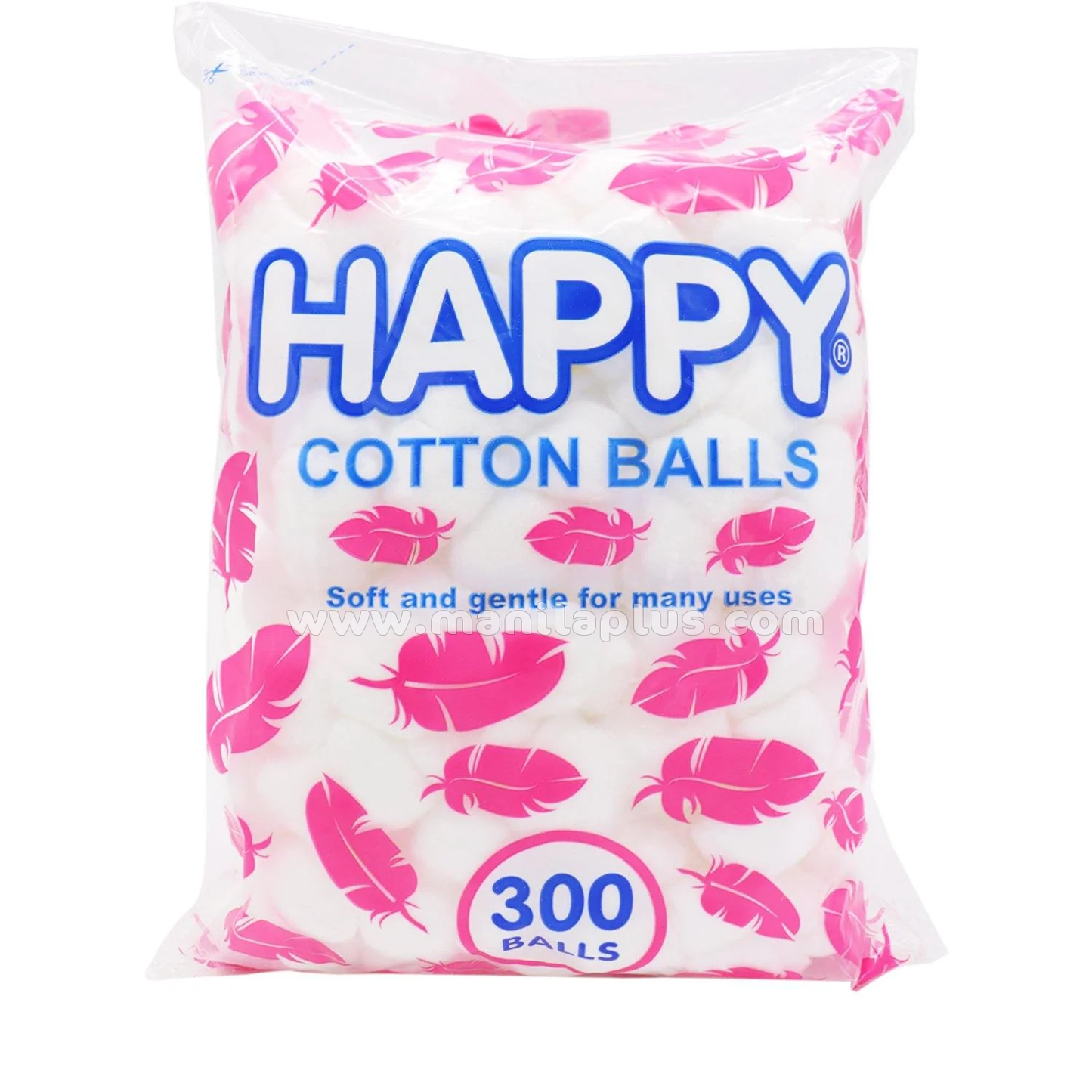 Happy Cotton Balls 300Balls | Manilaplus