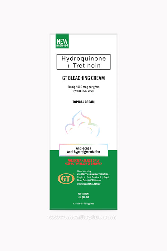 GT Bleaching Cream 30g | Manilaplus