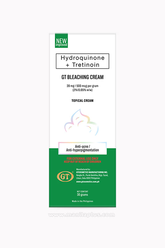 GT Bleaching Cream 30g | Manilaplus