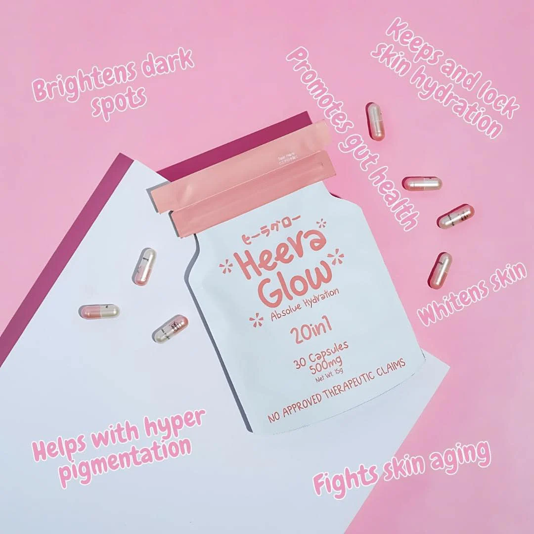 Heera Glow Absolute Hydration 20-in-1 30caps | Manilaplus