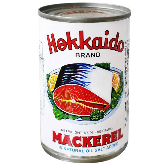 Hokkaido Mackerel 155g – Premium Canned Mackerel