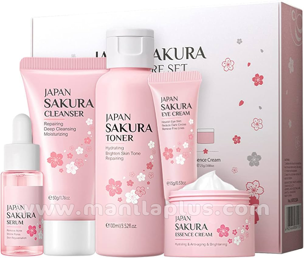 Laikou Japan Sakura Skincare SET | Manilaplus